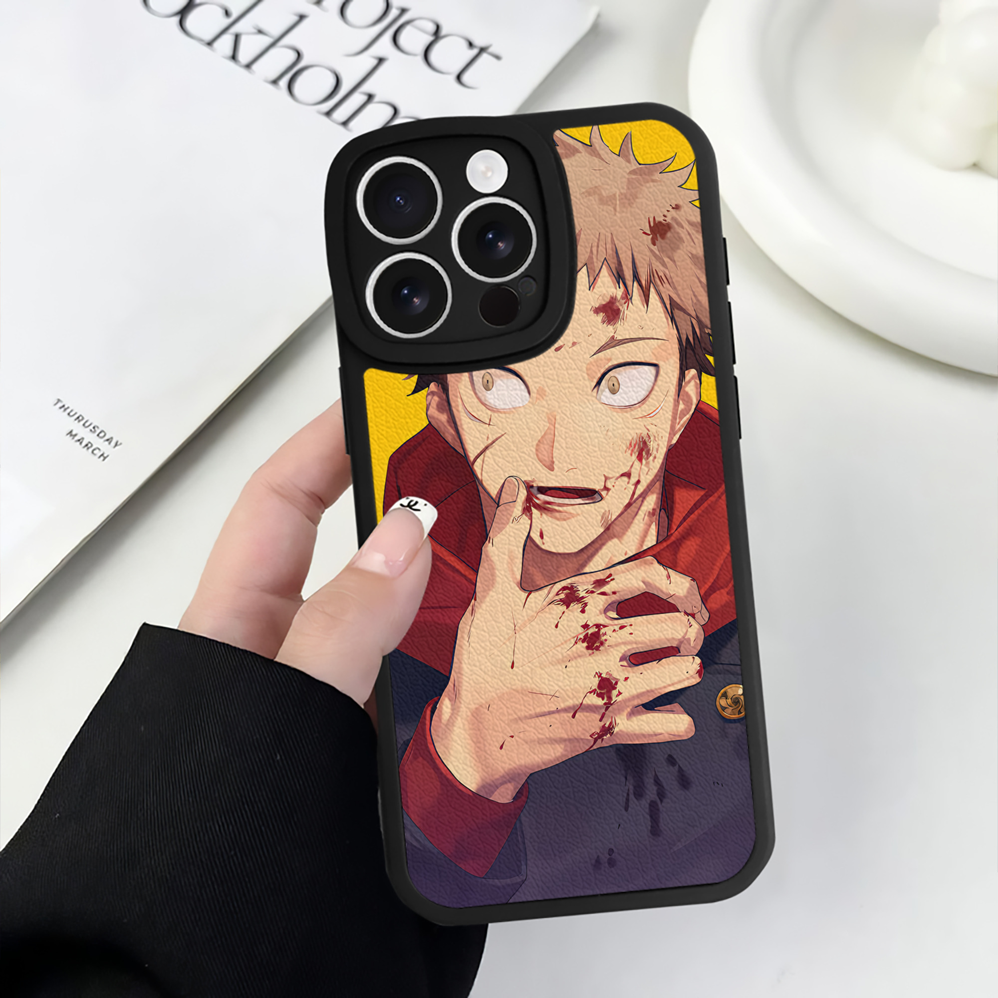 （画像用） SPY×FAMILY间谍家家酒 【iPhone 16シリーズ対応】シリコンスマホケース（レザー調） 材質：シリコン